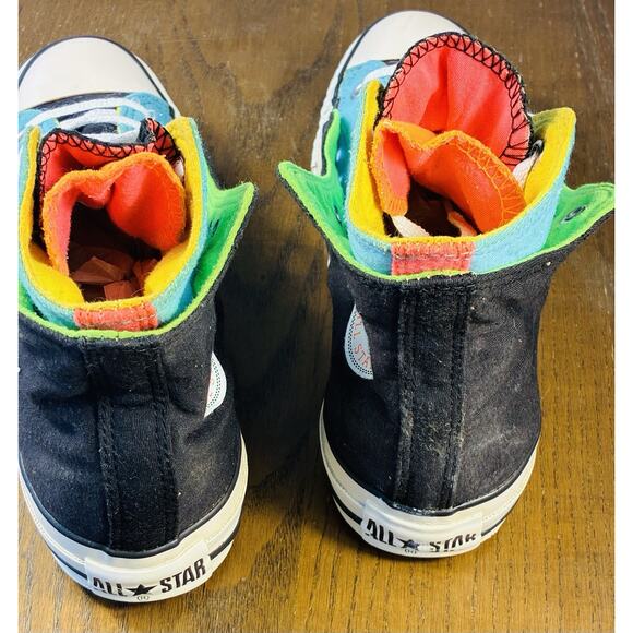 Converse Chuck Taylor All Star Double Upper High Multicolor Unisex M/5 W/7 - Picture 4 of 12